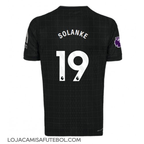 Camisa de Futebol Tottenham Hotspur Dominic Solanke #19 Equipamento Secundário 2025-26 Manga Curta Camisa de Futebol Tottenham Hotspur Dominic Solanke #19 Equipamento Secundário 2025-26 Manga Curta
